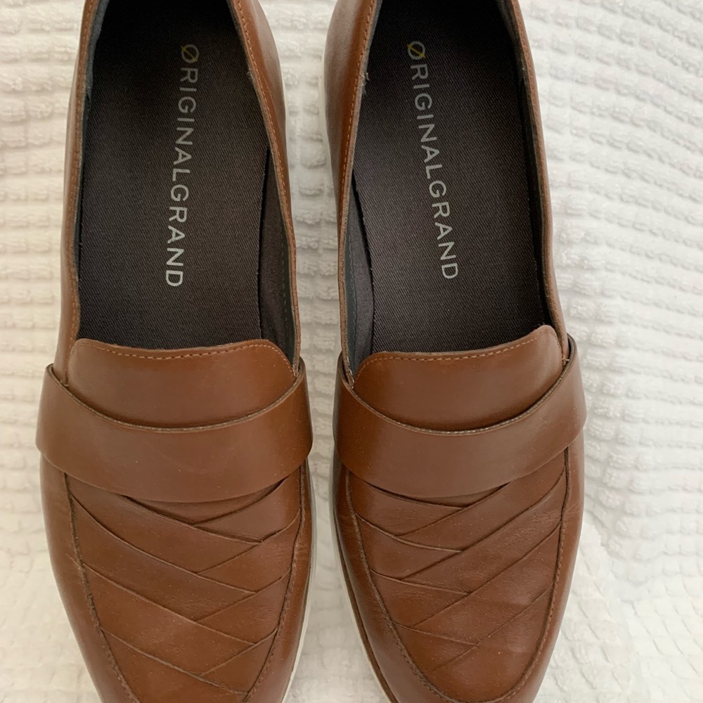Cole Haan Grand Cross Hatch Loafers, women’s size 8.5